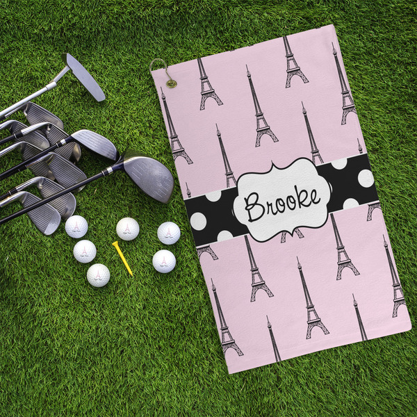 Eiffel Tower Microfiber Golf Towels - LIFESTYLE