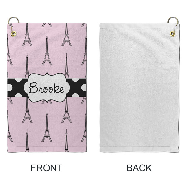 Eiffel Tower Microfiber Golf Towels - Small - APPROVAL