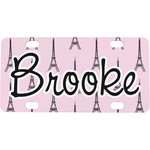 Eiffel Tower Mini/Bicycle License Plate (Personalized)