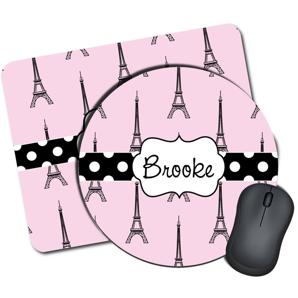 Custom Eiffel Tower Mouse Pad (Personalized)