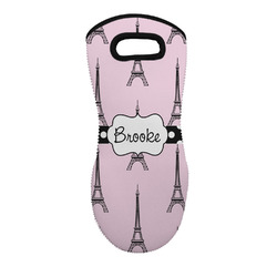 Eiffel Tower Neoprene Oven Mitt w/ Name or Text