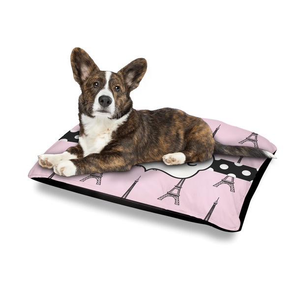 Eiffel Tower Outdoor Dog Beds - Medium - IN CONTEXT