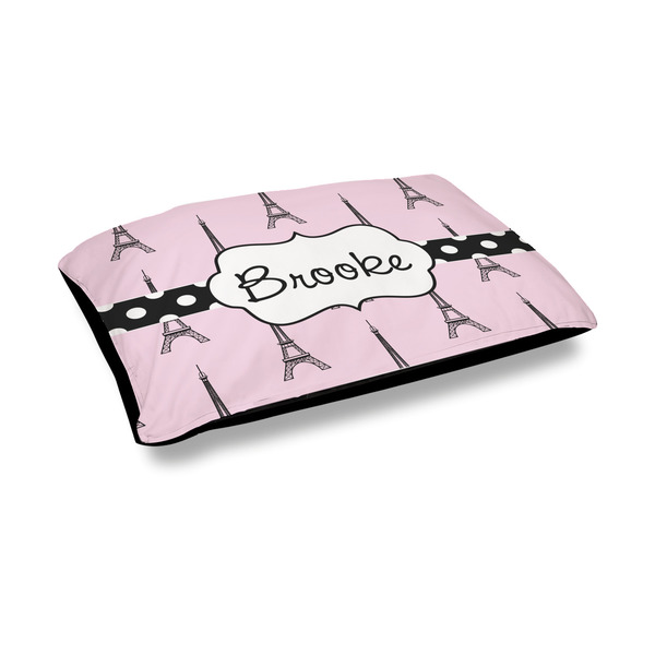 Custom Eiffel Tower Outdoor Dog Bed - Medium (Personalized)