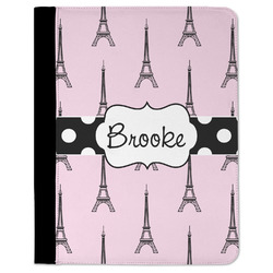 Eiffel Tower Padfolio Clipboard - Large (Personalized)