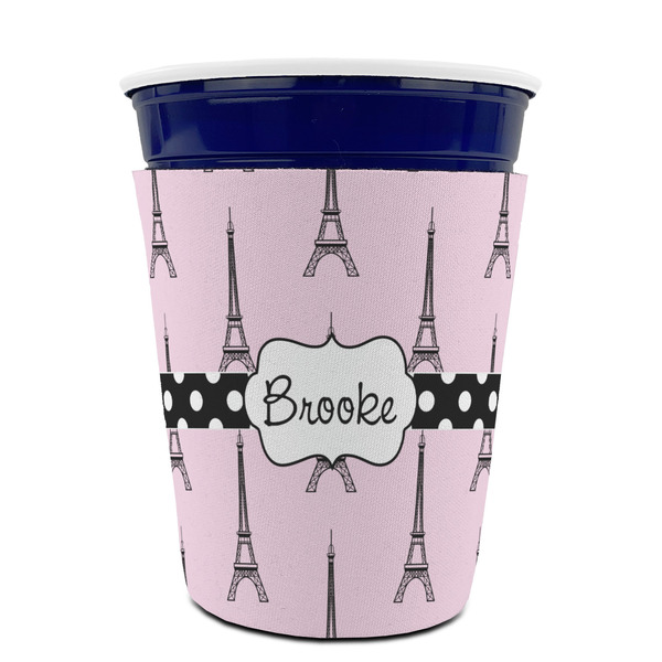 Eiffel Tower Party Cup Sleeves - without bottom - FRONT (on cup)