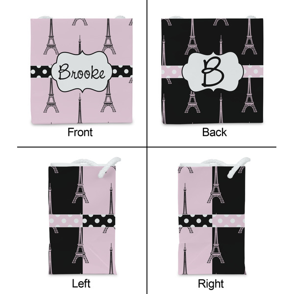 Eiffel Tower Party Favor Gift Bag - Matte - Approval