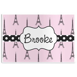 Eiffel Tower Disposable Paper Placemats (Personalized)