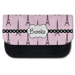 Eiffel Tower Canvas Pencil Case w/ Name or Text