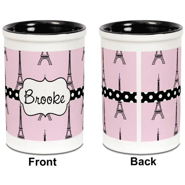 Eiffel Tower Pencil Holder - Black - approval