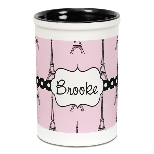 Eiffel Tower Pencil Holder - Black