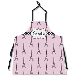 Eiffel Tower Apron Without Pockets w/ Name or Text
