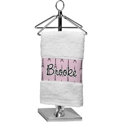 Eiffel Tower Cotton Finger Tip Towel (Personalized)