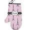 Eiffel Tower Personalized Oven Mitt - Left