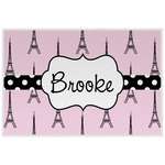 Eiffel Tower Laminated Placemat w/ Name or Text