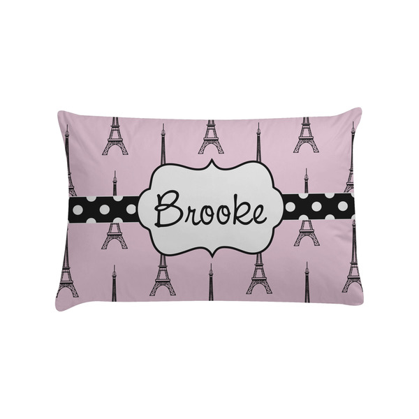 Custom Eiffel Tower Pillow Case - Standard (Personalized)