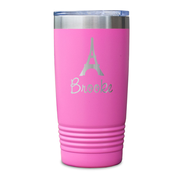 Eiffel Tower Pink Polar Camel Tumbler - 20oz - Single Sided - Approval
