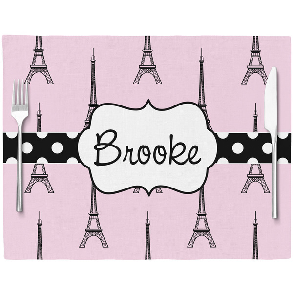 Eiffel Tower Placemat with Props