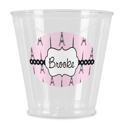Eiffel Tower Plastic Shot Glass (Personalized)