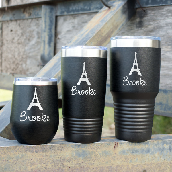 Eiffel Tower Polar Camel Tumblers - Group Shot