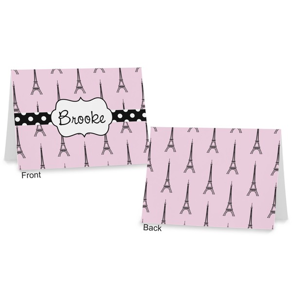 Eiffel Tower Postcard - Front and Back