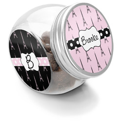 Eiffel Tower Puppy Treat Jar (Personalized)