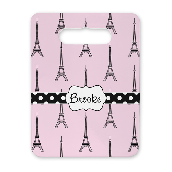 Custom Eiffel Tower Rectangular Trivet with Handle (Personalized)