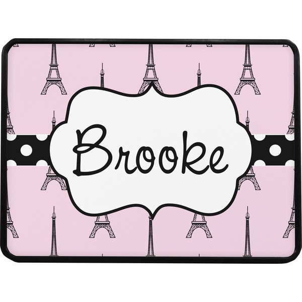 Eiffel Tower Rectangular Trailer Hitch Cover (Personalized)