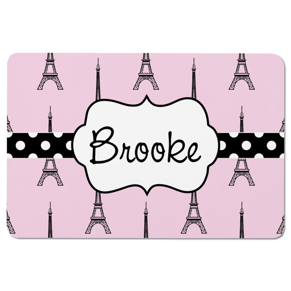 Eiffel Tower Rectangular Fridge Magnet - FRONT