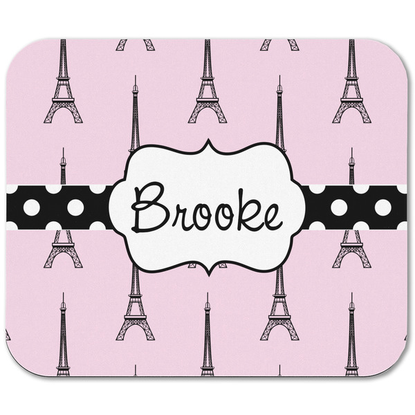 Eiffel Tower Rectangular Mouse Pad - APPROVAL