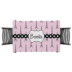 Eiffel Tower Tablecloth - 58"x58" (Personalized)