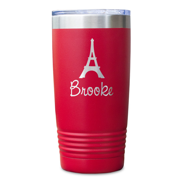Eiffel Tower Red Polar Camel Tumbler - 20oz - Single Sided - Approval