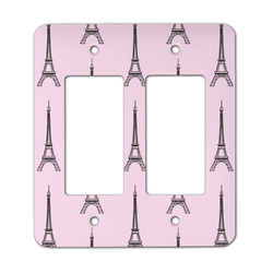 Eiffel Tower Rocker Style Light Switch Cover - Two Switch