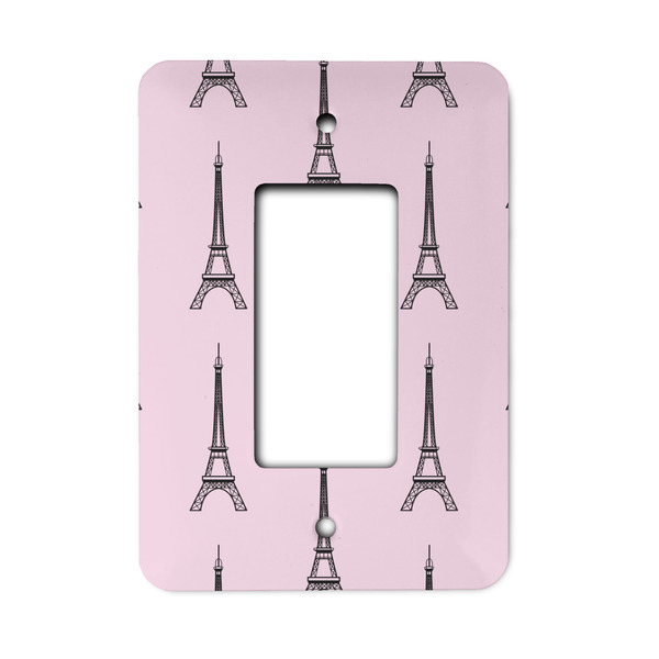 Custom Eiffel Tower Rocker Style Light Switch Cover - Single Switch