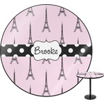 Eiffel Tower Round Table (Personalized)