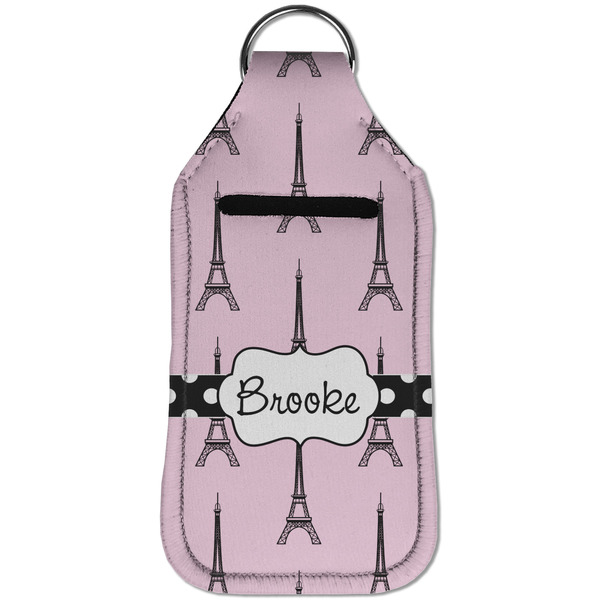 Eiffel Tower Sanitizer Holder Keychain - Large (Front)