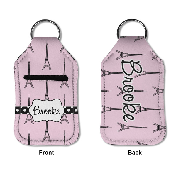 Eiffel Tower Sanitizer Holder Keychain - Small APPROVAL (Flat)