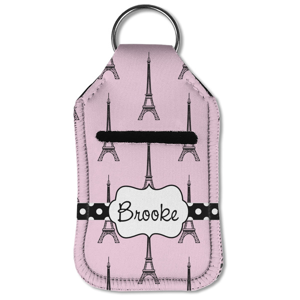Eiffel Tower Sanitizer Holder Keychain - Small (Front Flat)