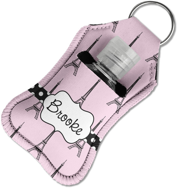 Eiffel Tower Sanitizer Holder Keychain - Small in Case