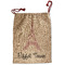 Eiffel Tower Santa Sack - Front (Personalized)