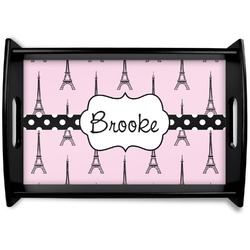 Eiffel Tower Wooden Tray (Personalized)