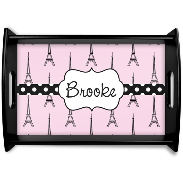 Custom Eiffel Tower Wooden Tray (Personalized)