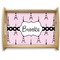 Eiffel Tower Natural Wooden Tray - Large (Personalized)