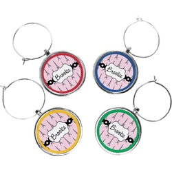 Eiffel Tower Wine Charms (Set of 4) (Personalized)