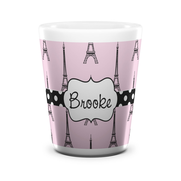 Eiffel Tower Shot Glass - White - FRONT