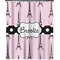 Eiffel Tower Extra Long Shower Curtain - 70"x84" (Personalized)