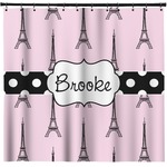 Eiffel Tower Shower Curtain - Custom Size (Personalized)