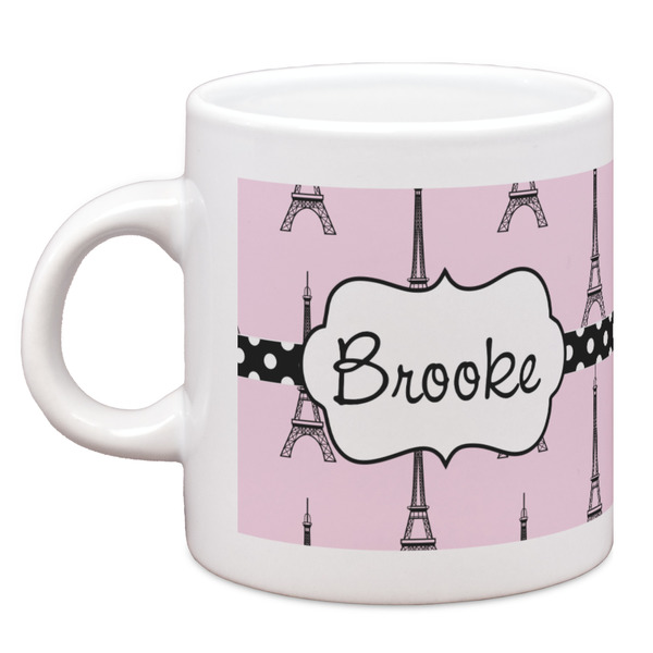 Custom Eiffel Tower Espresso Cup (Personalized)