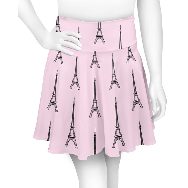 Custom Eiffel Tower Skater Skirt - Large