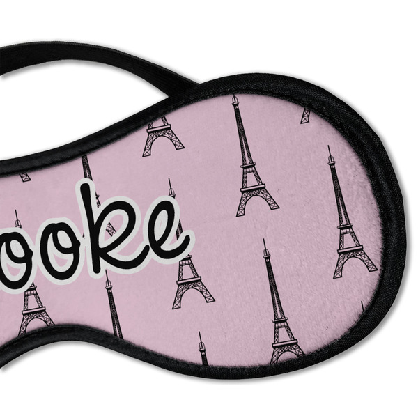 Eiffel Tower Sleeping Eye Mask - DETAIL Large