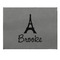 Eiffel Tower Small Engraved Gift Box with Leather Lid - Approval